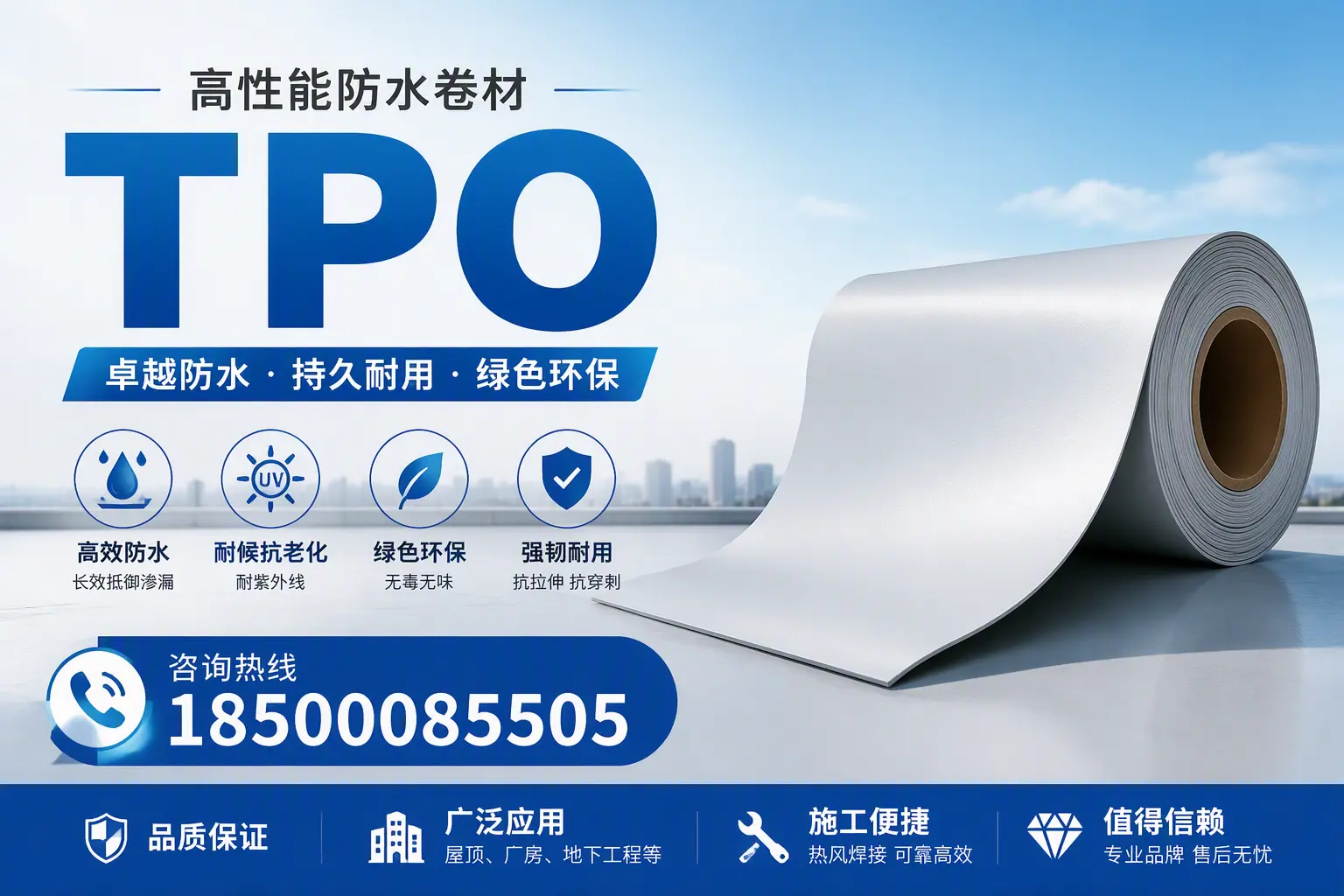 TPO材料的环保特性及其在潜江的应用